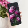 For ITEL A48 Cute Flower Butterfly Cat Painted Case For Itel A48 Black Silicone Soft Phone Cases