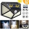 Lampa Solarna Z Czujnikiem Ruchu Zmierzchu Jasna 100 Led Mocna Zewnętrzna