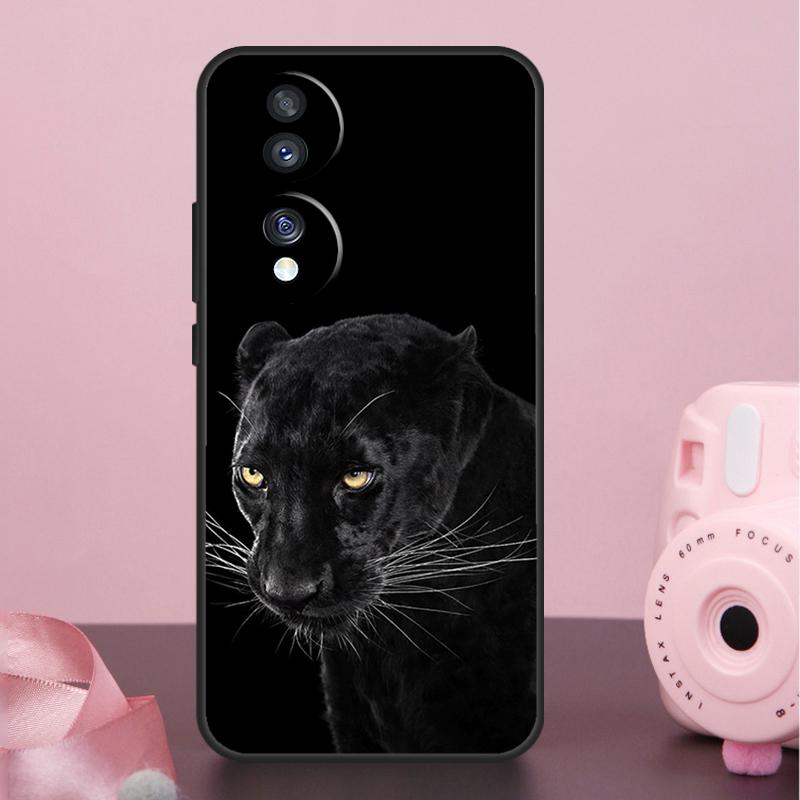 Cheetah Panther Snow Cheetah Case For Honor X9a X8a X7a X6a X7 X8 X9 X9b X8b Honor 10 50 70 90 Lite Magic 6 5 Pro Cover