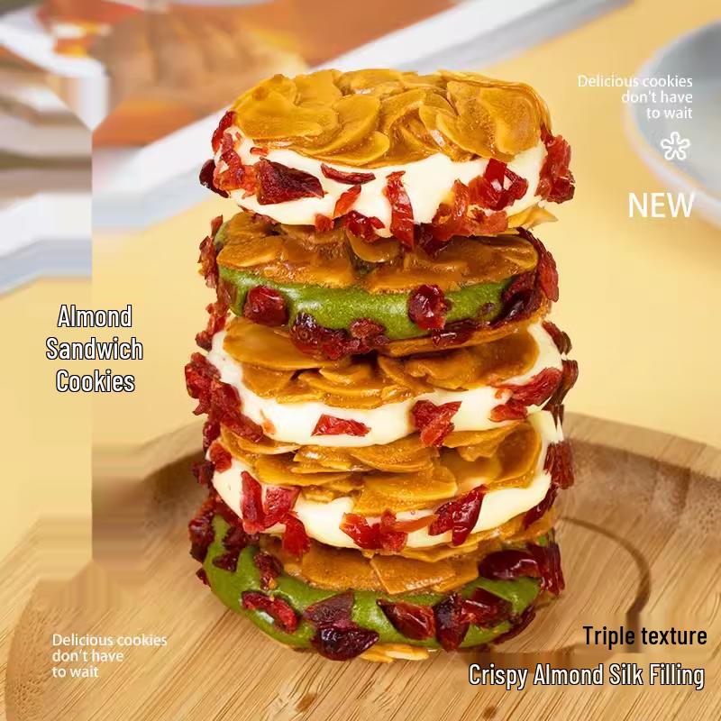 Ben Gong Ele Matcha Almond Crisp Sandwich