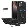 iPhone16Pro Max Case Car Magnetic Holder Sliding Lens Protection Cover For iPhone 16 Pro Max 16Pro TPU Card Slot Bumper Coques