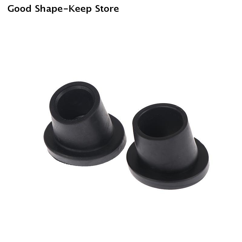 Tappetino Doccia di Alta Qualità, Sgabelli Doccia, Piedini Inclinati per Gambe Mobili ID 25/28mm, Tappi per Gambe Mobili Neri
