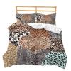 Kit Leopard Animal Digital Printing Quilt Cover Two Or Three Piece Set