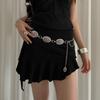 Skirt Styling Punk Dress Belt PU Rivet Belt Fashion Vintage Women's Belt  Jeans Accessories