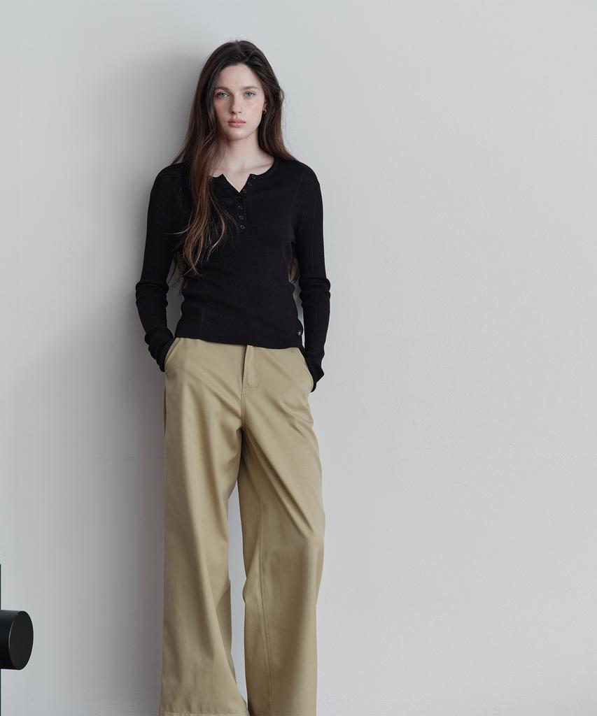 JUCYJUDY Stitch Straight Pants Jzpt620E