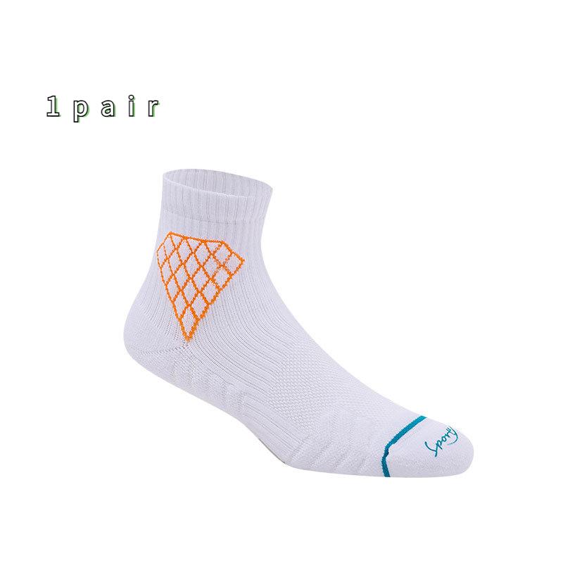 

Size39-44 Мужские баскетбольные носки для профессиональной практики PE версии Спортивные носки с низкой трубкой и полотенцесушителем One-size белый