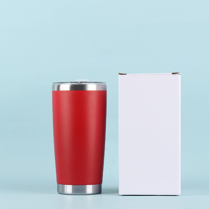 Font Back LOGO Text  Cute Thermos Bottle Tumbler 20OZ Car Mug Beer Wine Milk Water Thermal Cup Portable Sport Water Bottle Gift