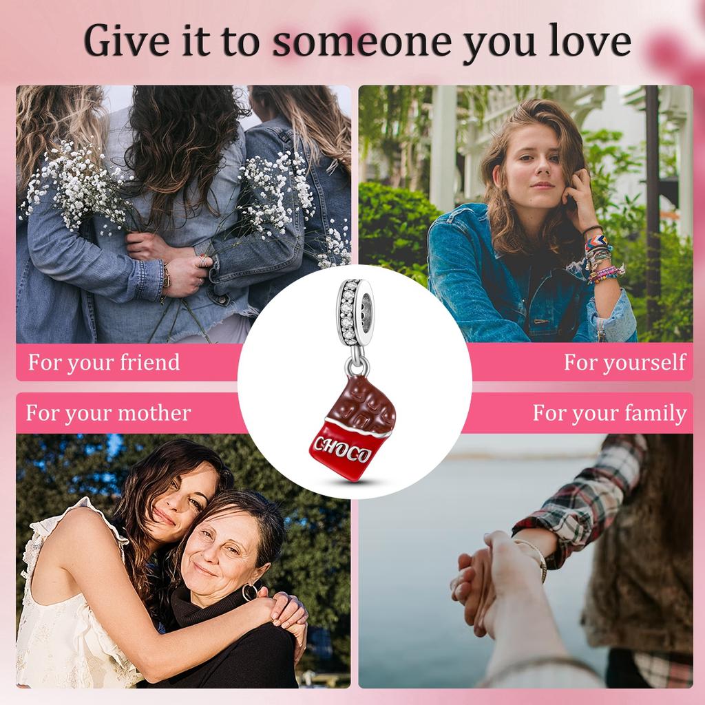 Copper Fruits And Vegetables Series Charms Beads Fit Original Fine Bracelets Diy Jewelry Gifts Accessory