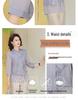 Chiffon Faux Layered Tank Top for Stylish Middle-Aged Women
