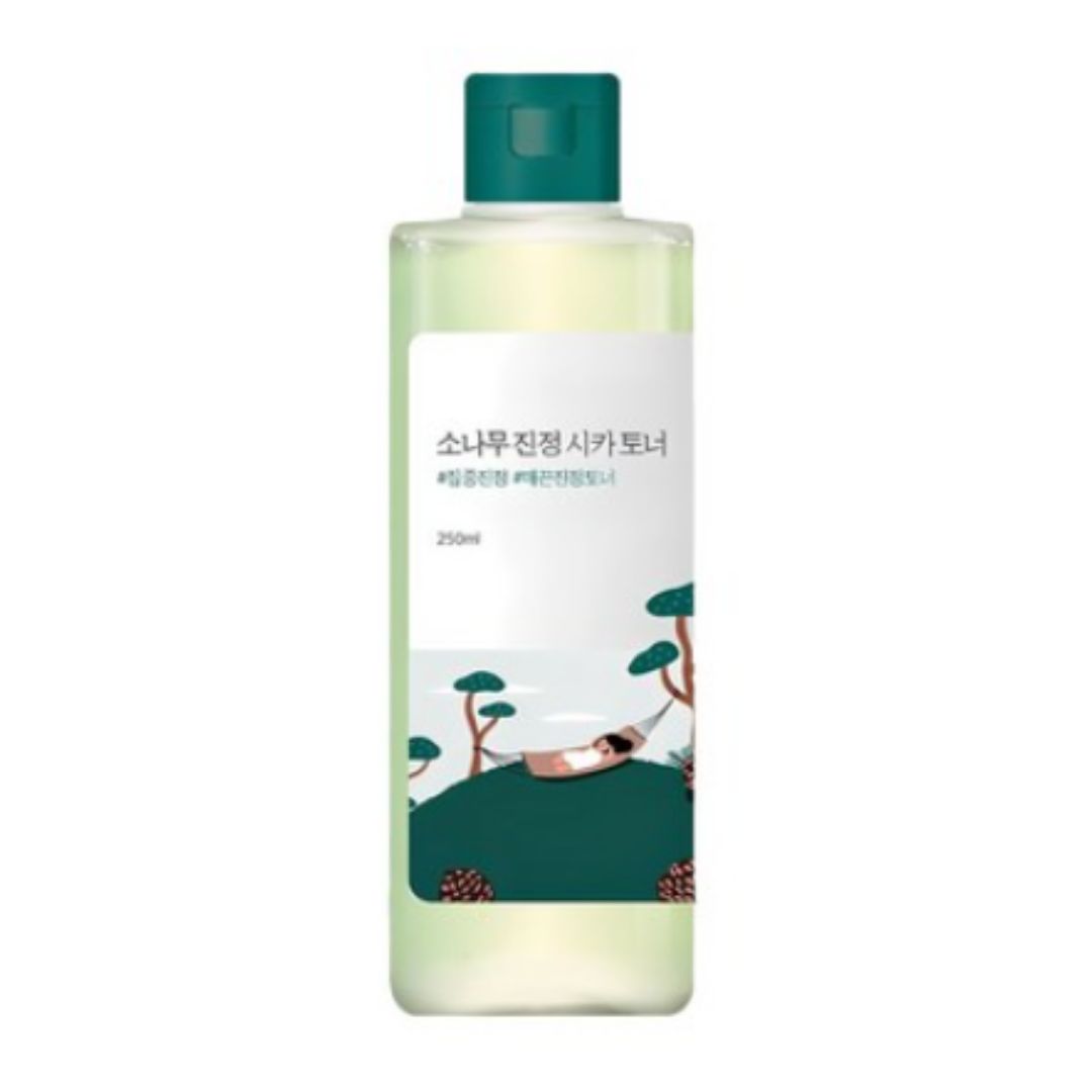 ROUND LAB Pine Cica Soothing Toner Calming Hydrating Facial Toner 250ml