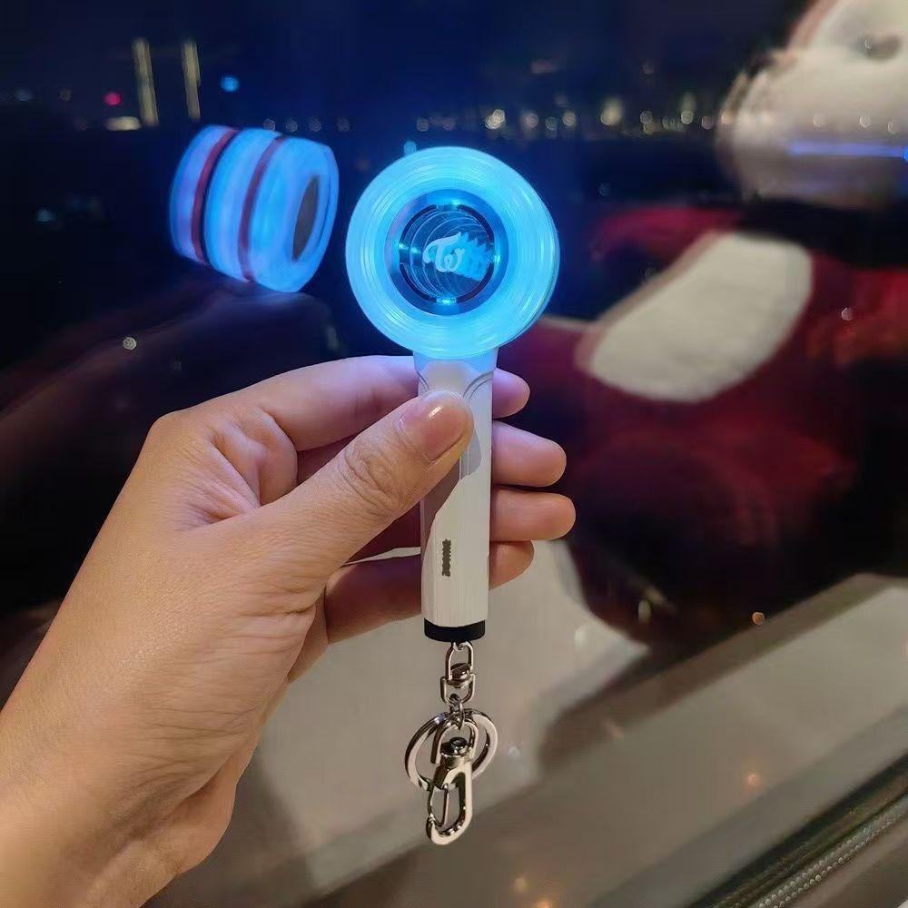 Stray Kids In Stock 3Rd Gen Mini Lightstick Keychain Candy Bong Color Changing Glowing Pendant Kpop Fans Merch Twice
