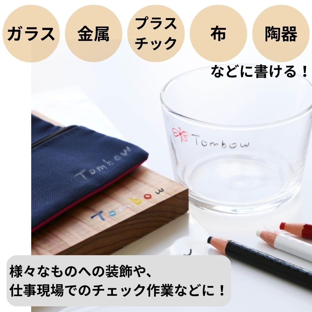 Tombow Colored Paper Marking Light 1 Pencils, Roll, Graph, Blue, Dozen, 2285-13