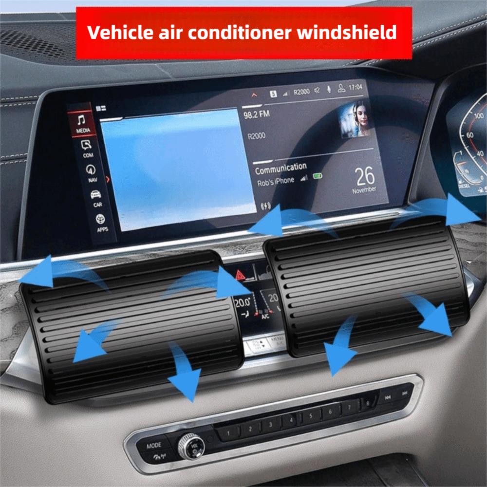 Air Outlet Baffle Air Conditioning Wind Shield Car Cold Air Guide Cover Toddler