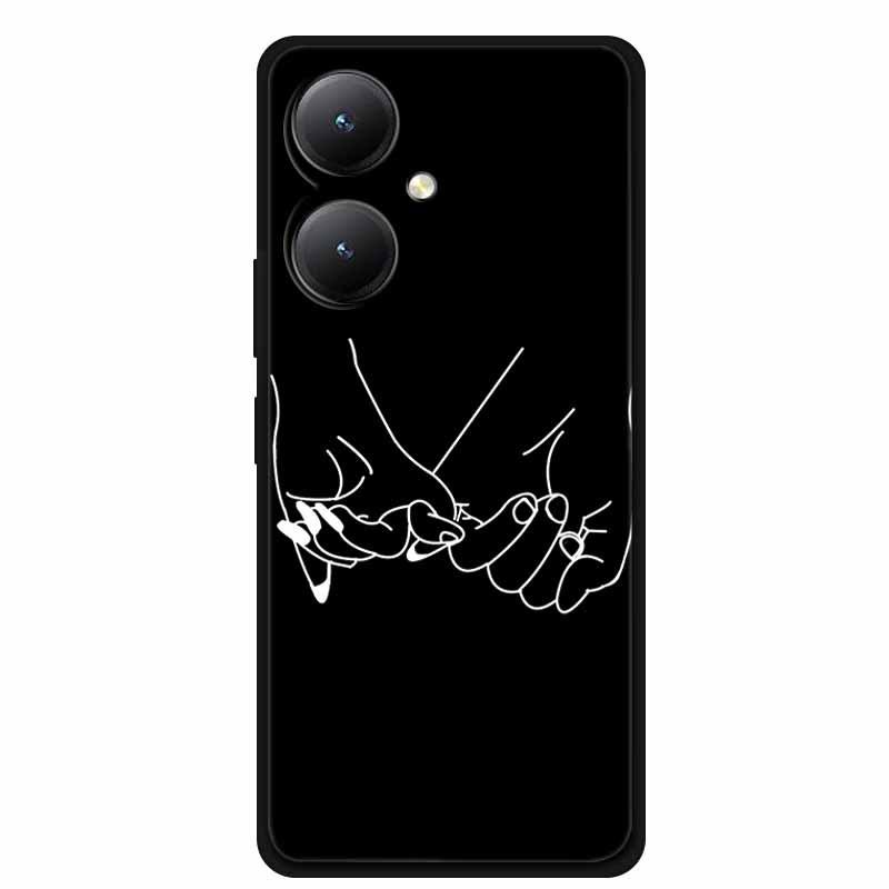 

Мягкий чехол из ТПУ с принтом для телефонов Y27 4G, Y35, Y35m+, Y55T 5G Precision Hole