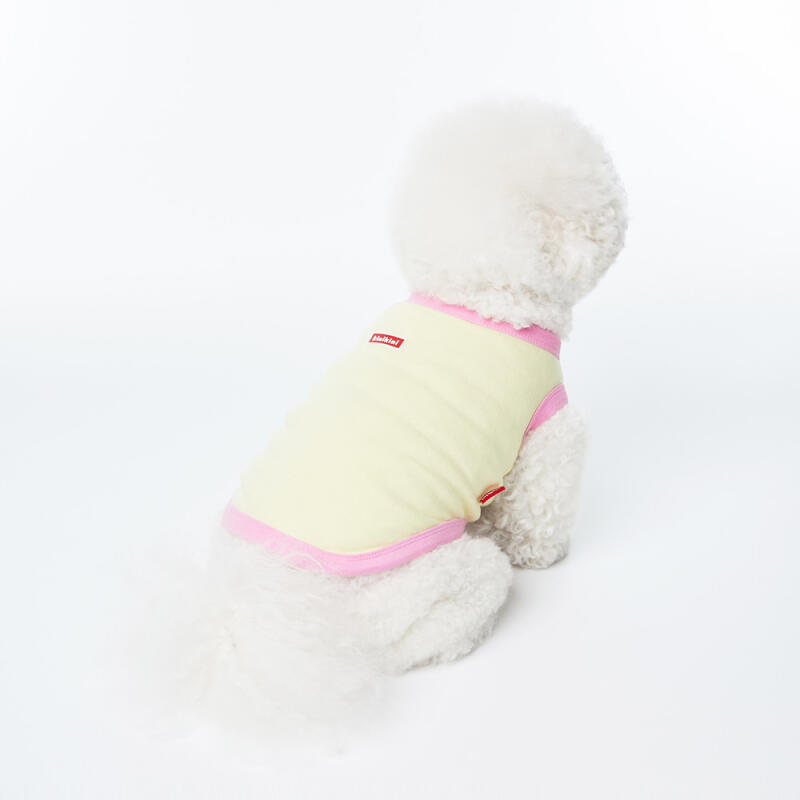 

ORIGINAL VOLUME LOGO SLEEVELESS ZIPUP-YELLOW XL