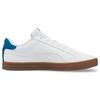 Puma Smash Vulc V3 Lo White Mykonos Blue Gum Unisex Sneakers 380752-08