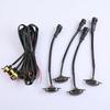 Universal Automotive Front Grill Lights Yellow Amber Lens Design Energy Efficient 12V Daytime Running Grill Light