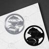 Car Metal Body Lion HSV Logo Decals Grille Badge Trunk Emblems Sticker For Holden Maloo R8 Commodore Cruze Astra Accessories
