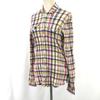 TSUMORI CHISATO Long Sleeve Stretch Shirt Blouse Women's M Multicolor check(USED)