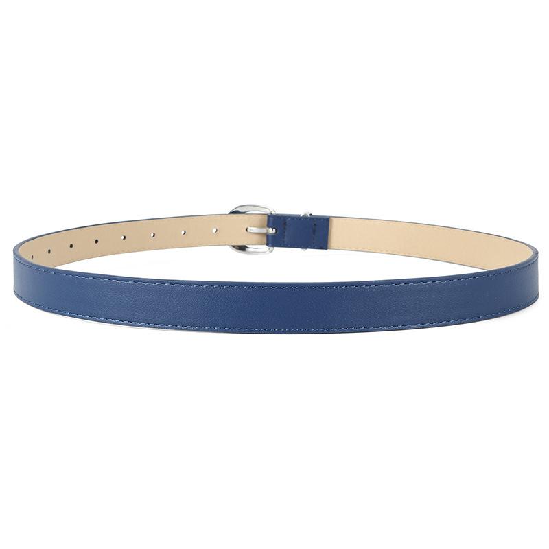 Women'S Belt Trendy Jacket Belt Women'S Simple Bare Waist Imitation Leather Decorative Belt