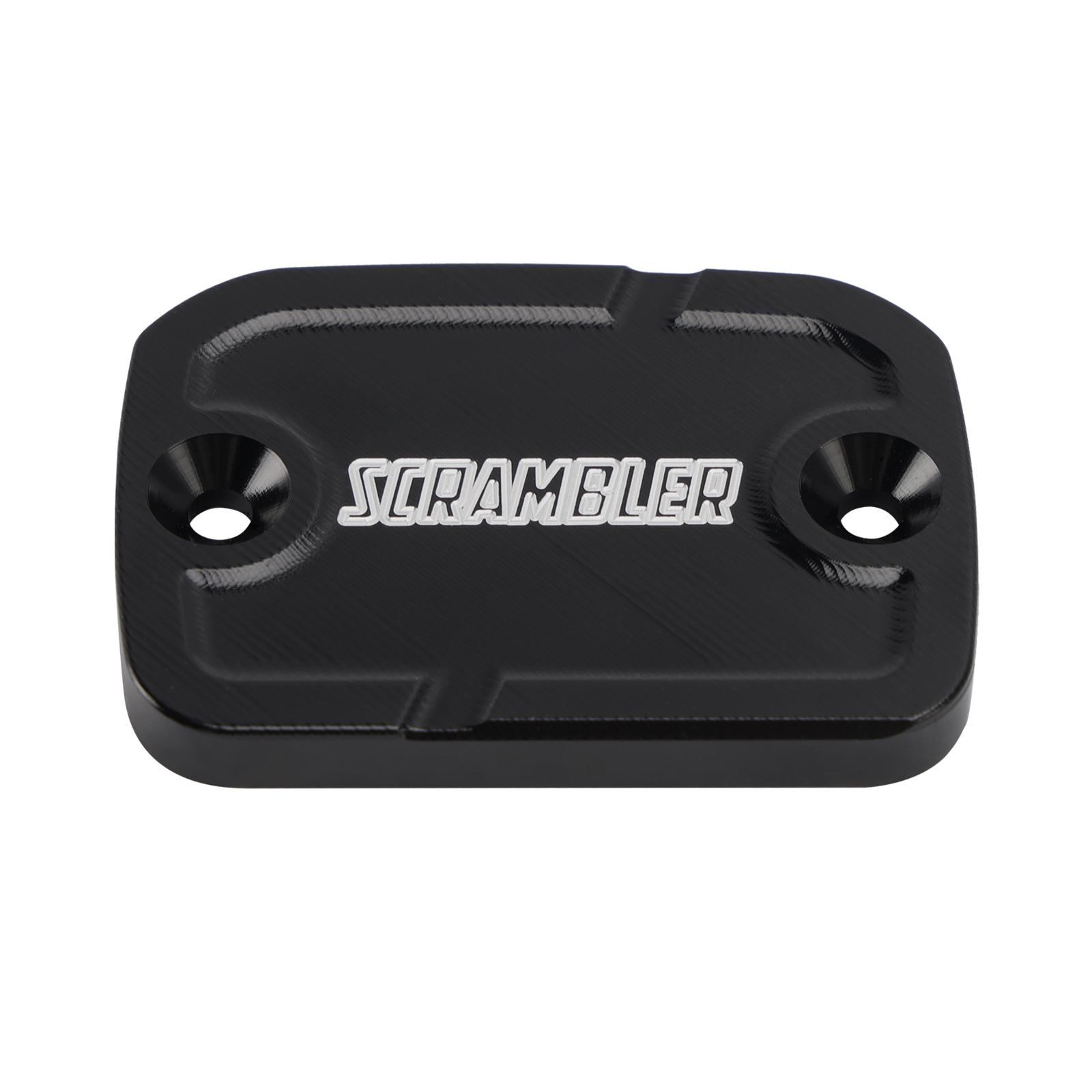 

Крышка бачка тормозной жидкости переднего тормоза с ЧПУ для Ducati Scrambler 800 1100 2015-2025 чёрный