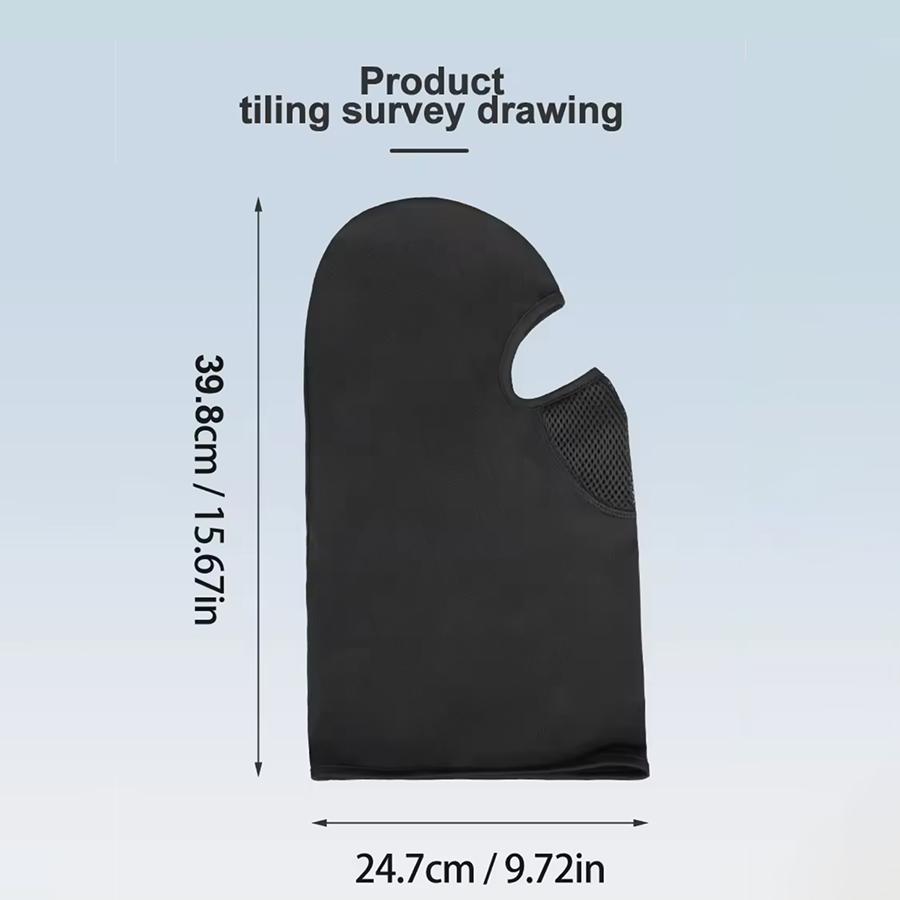 Windproof Warm Motorcycle Balaclava Breathable Full Face Mask Stretch Hood Scarf Hat Cycling Moto Biker Headwear