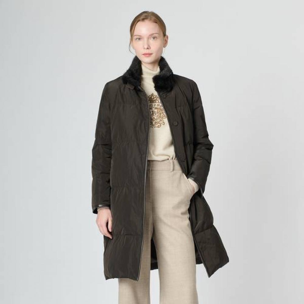 Bcbg Mink Mustan Collar Down B4waf830