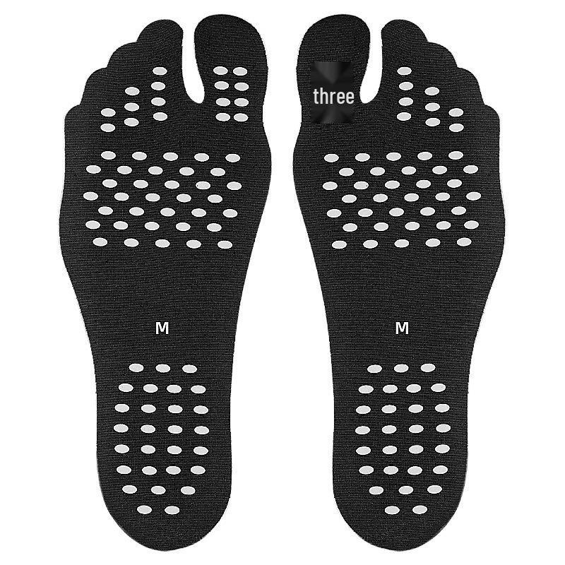 Self-Adhesive Disposable Beach Foot Pads – Summer Heat Insulating Invisible Insoles