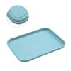 For Dinner For Fruit Rectangular Storage Tray Kitchen Use Home Use Large Size About 320g Heightened Edge Design