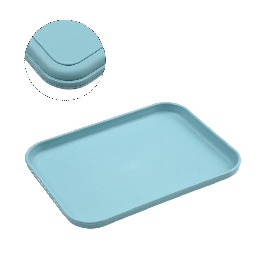 For Dinner For Fruit Rectangular Storage Tray Kitchen Use Home Use Large Size About 320g Heightened Edge Design