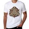 Mc Escher  Snakes Tshirt Classic Crew Neck Cotton Tshirt