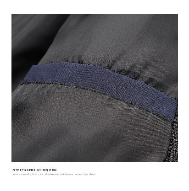 Unisex College-Style Winter Jacket: Trendy Thickened 2025 Faux Two-Piece Cotton Coat