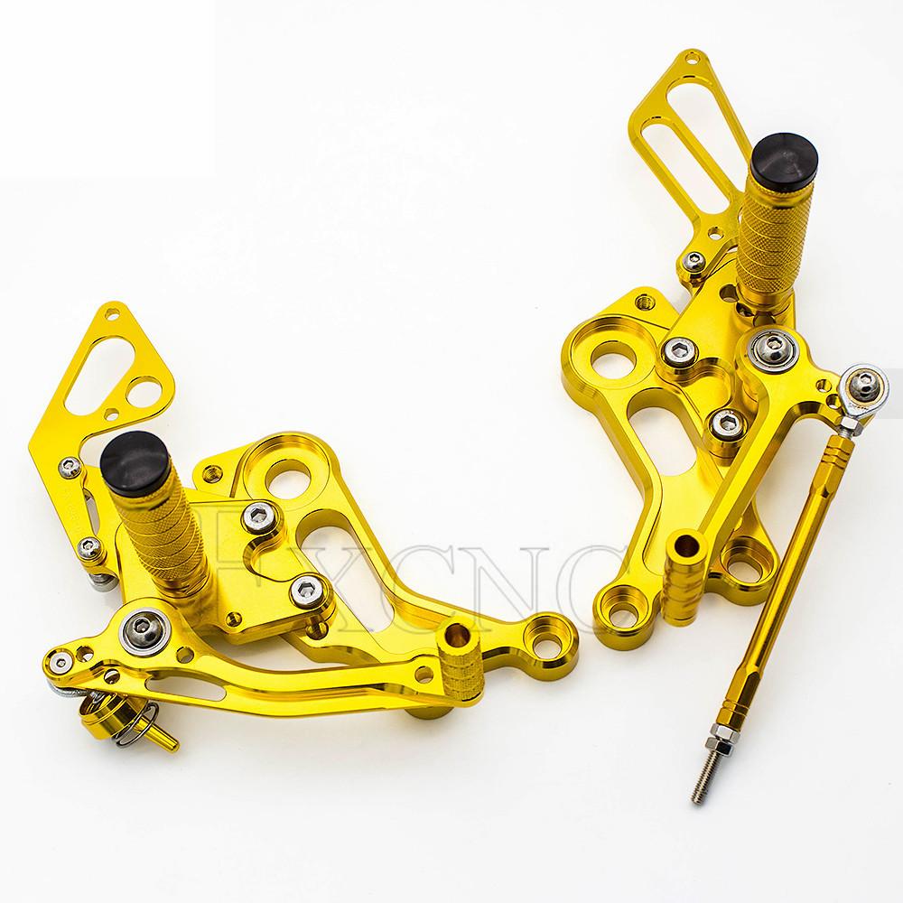 Adjustable Motorcycle Foot Peg Pedal Footrest Rearsets Gear Shift For Ducati Monster S2R S4R S4RS 2003-2008 2007 2006 2005 2004