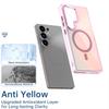 New Laser Gradient Translucent Magnetic Phone Case for Samsung Galaxy S26 S25 S24 Ultra S25FE A57 A37 A17 A56 For Magsafe Cover