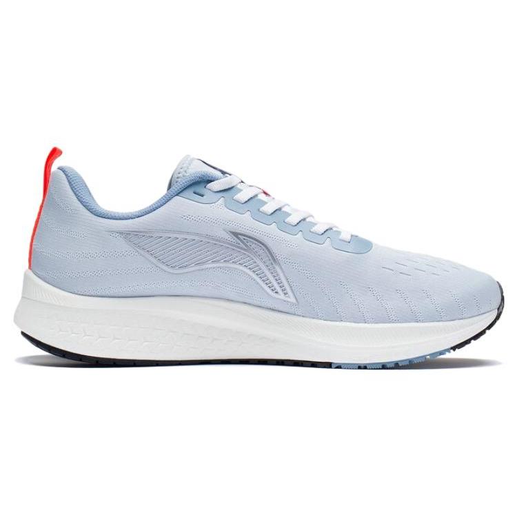 Li Ning Red Hare 5 Fabric Slip Resistant Abrasion Resistant Low top Running Shoes Men's Silver Gray ARMS009-15