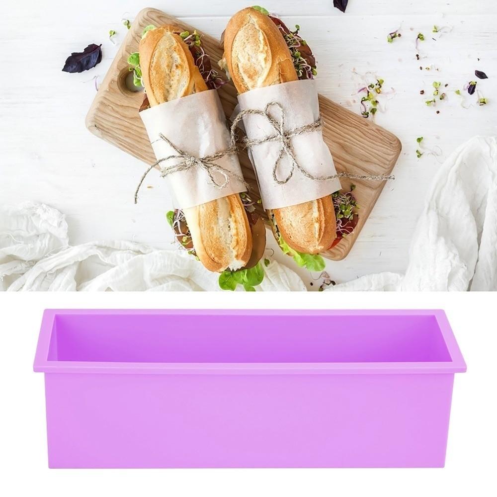 Long Cavity Silicone Loaf Mold Silicone Toast Baking Mold Mousse Bar Mold Dessert Making