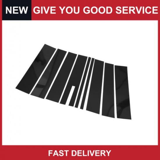 9 Pcs Door Pillar Window Trim for Ford Flex 2009-2015