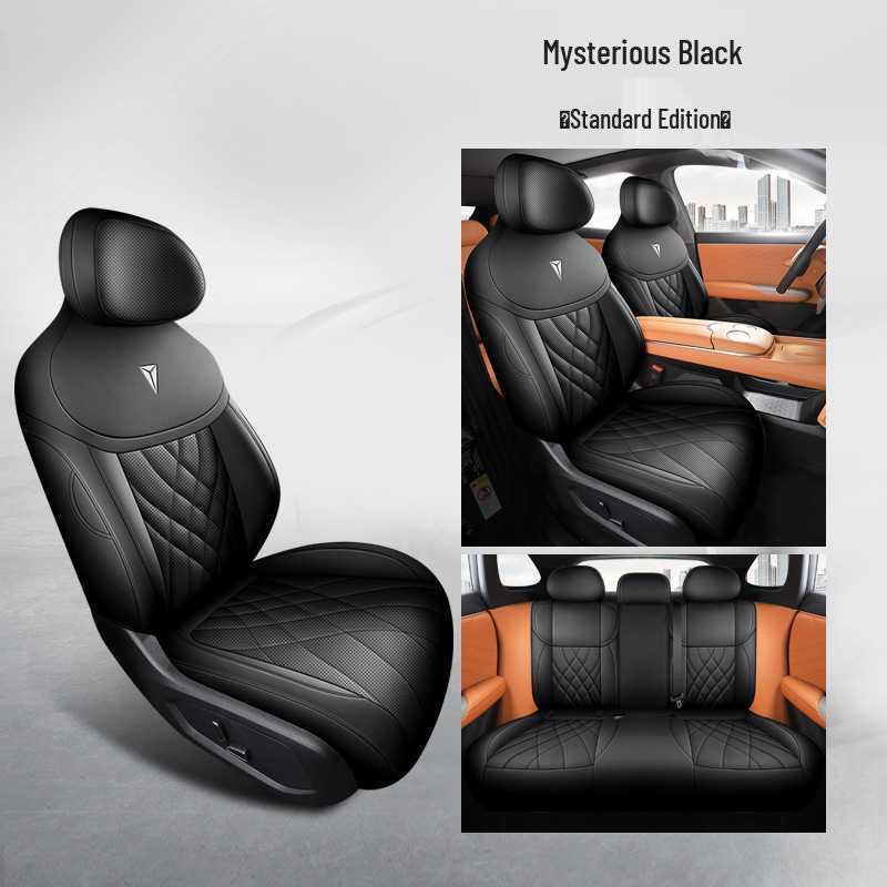 2024 GanKun ZhiJia Model 215Max ADS SE Extended Range Deep Blue S07 Full-Cover Car Seat Cover Deep Blue S07 Exclusive 5-Seater Full Coverage
