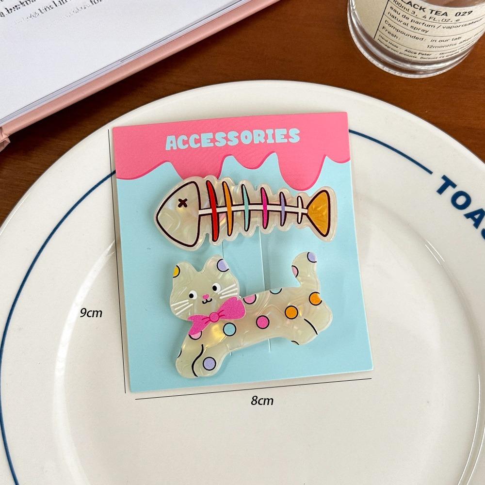 Cute Cartoon Animal Hairpin Sweet Student Bangs Side Clip Headgear Girls Women Headwear Hair Styling Tools Accessories