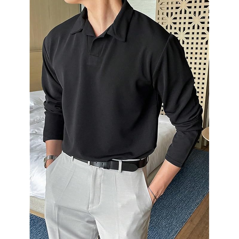 Leriya Fashion TShirt for Men Men TShirt Men Polo TShirt Men TShirt (Large, )