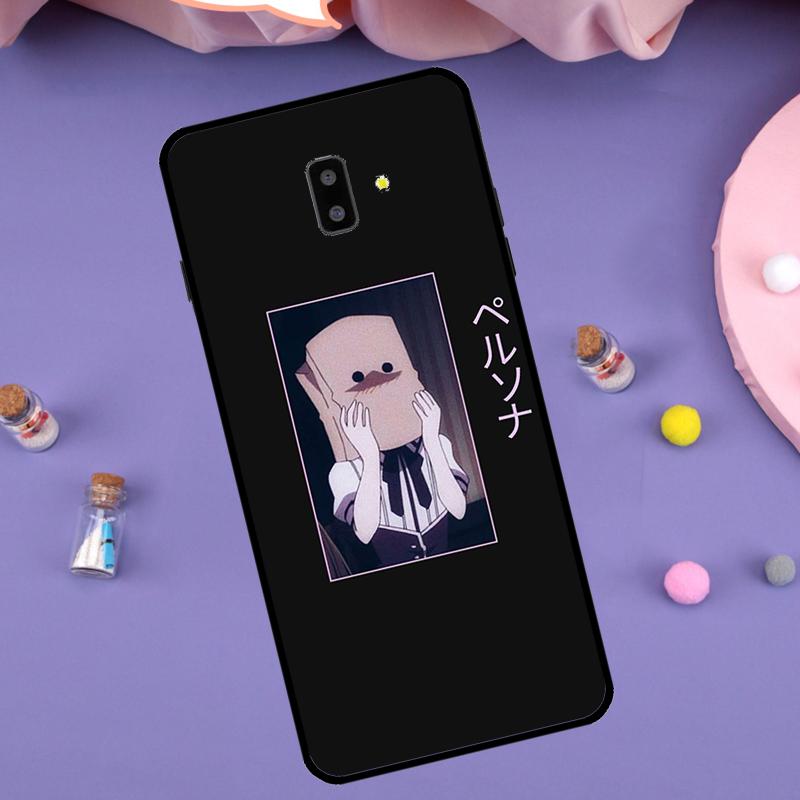 Sad Japanese Anime Aesthetic Cover For Samsung Galaxy J4 J6 2018 A7 A9 A6 A8 Plus J8 J3 J5 J7 2017 J1 A5 A3 2016 Case