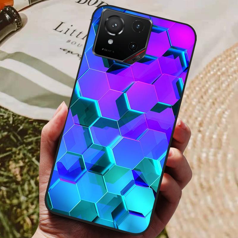 Für Asus ROG Phone 9 Hülle Weiche TPU Silikon Rückseite für Asus ROG Phone 9 5G Handyhüllen ROG9 AI2501 2025 Niedliche Cartoon Capa