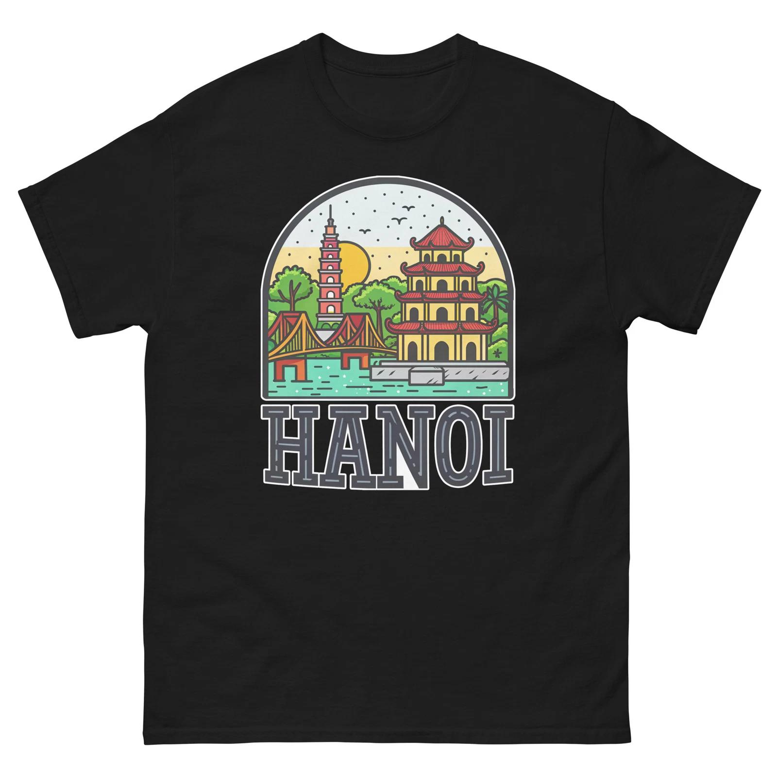 Hanoi World Travel Urban Area City T-Shirt S