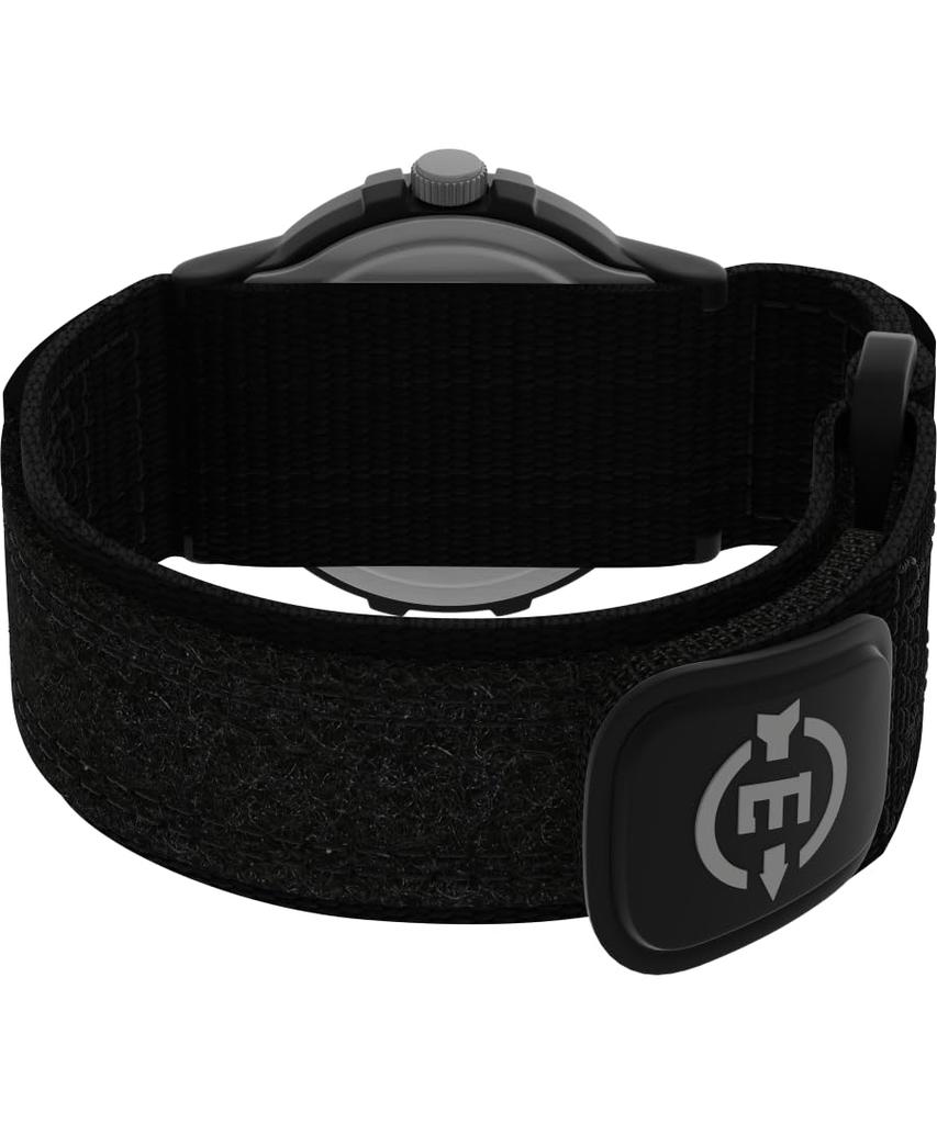 Timex Expedition Camper White Dial Black Fast Wrap Watch T49713 Full-Size Men's [Official Import]