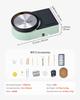 Mini Pottery Wheel Electric Clay Wheel for Kids and Adults 158 mm Green