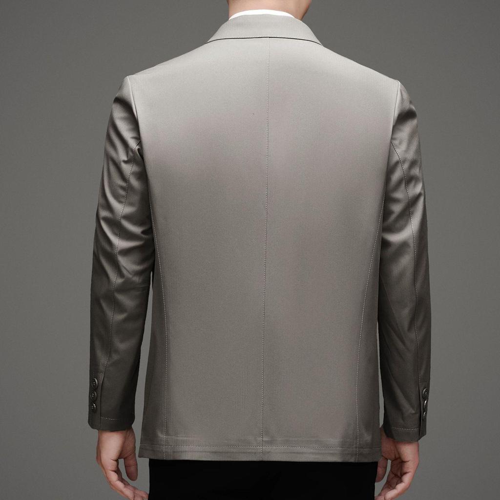 Men's Casual Spring & Autumn Business Jacket 2025 - Middle-aged Lapel Style
