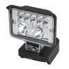 Tragbare LED Arbeitsleuchte Wiederaufladbar 18V Lithium Hohe Helligkeit 3in 8W 2400lm Akku Flutlicht