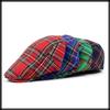 Hunting Cap Hat Check Pattern Sports Running Outdoor Golf Men Women CA594 [White Fang] (Green)