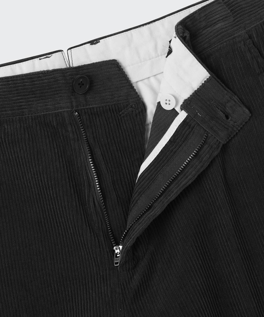 MUSINSA STANDARD [City Workers] 8W Corduroy Tapered Pants [Dark Grey]