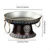 Decorative Fruit Dish, Offering Bowl for Altar Supplies, Tibetan